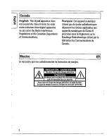 Предварительный просмотр 2 страницы Magnavox AZ 7363C Operating Instructions Manual