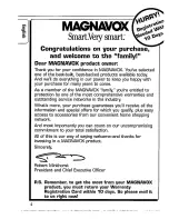 Preview for 4 page of Magnavox AZ 7363C Operating Instructions Manual