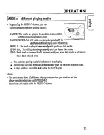 Preview for 13 page of Magnavox AZ 7363C Operating Instructions Manual