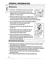 Предварительный просмотр 18 страницы Magnavox AZ 7363C Operating Instructions Manual