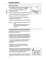 Preview for 12 page of Magnavox AZ1307 - Portable Radio Cass Rec Mode D'Emploi