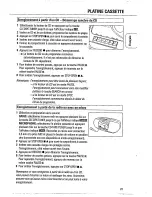 Preview for 13 page of Magnavox AZ1307 - Portable Radio Cass Rec Mode D'Emploi