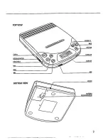 Preview for 3 page of Magnavox AZ6858 - Cd Portable Manual Del Usuario