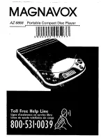 Preview for 1 page of Magnavox AZ6858 - Cd Portable Owner'S Manual