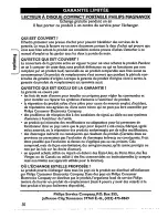Preview for 16 page of Magnavox AZ7275 - Cd Personal Manuel Du Propriétaire