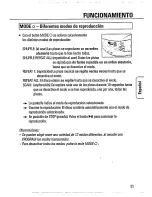 Preview for 15 page of Magnavox AZ7461 - Portable Radio Cass Rec Manual Del Usuario