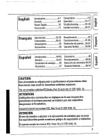 Preview for 3 page of Magnavox AZ7461 - Portable Radio Cass Rec Mode D'Emploi