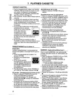 Preview for 11 page of Magnavox AZ8350 - Cd Radio Cass Recorder Manuel D'Utilisation