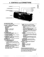 Preview for 7 page of Magnavox AZ8350 - Cd Radio Cass Recorder Operating Instructions Manual