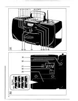Предварительный просмотр 3 страницы Magnavox AZ9055 - Portable Radio Cass Rec Manual Del Usuario