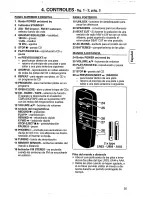 Предварительный просмотр 9 страницы Magnavox AZ9055 - Portable Radio Cass Rec Manual Del Usuario
