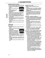Предварительный просмотр 14 страницы Magnavox AZ9055 - Portable Radio Cass Rec Manual Del Usuario