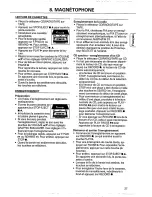 Предварительный просмотр 14 страницы Magnavox AZ9055 - Portable Radio Cass Rec Manuel D'Utilisation