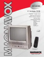 Magnavox CC13B1MG Specifications preview
