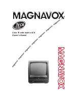 Preview for 1 page of Magnavox CC19B1MG Owner'S Manual