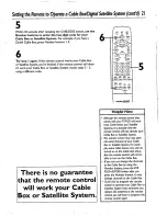 Preview for 21 page of Magnavox CCX194AT Owner'S Manual