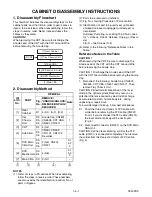 Предварительный просмотр 15 страницы Magnavox CMWC13D6 Service Manual