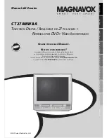 Preview for 61 page of Magnavox CT270MW8 A Owner'S Manual