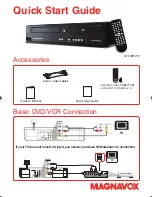 Preview for 1 page of Magnavox DV220MW9 - DVD/VCR Quick Start Manual