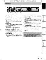 Preview for 11 page of Magnavox H2160MW9 - DVDr / HDDr Manuel De L'Utilisateur