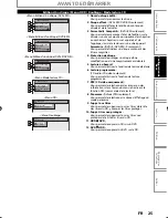 Preview for 25 page of Magnavox H2160MW9 - DVDr / HDDr Manuel De L'Utilisateur