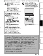 Preview for 43 page of Magnavox H2160MW9 - DVDr / HDDr Manuel De L'Utilisateur