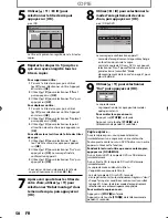 Preview for 58 page of Magnavox H2160MW9 - DVDr / HDDr Manuel De L'Utilisateur