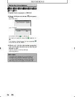 Preview for 76 page of Magnavox H2160MW9 - DVDr / HDDr Manuel De L'Utilisateur