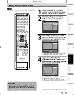 Preview for 89 page of Magnavox H2160MW9 - DVDr / HDDr Manuel De L'Utilisateur