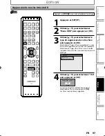 Preview for 97 page of Magnavox H2160MW9 - DVDr / HDDr Manuel De L'Utilisateur