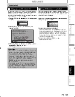 Preview for 109 page of Magnavox H2160MW9 - DVDr / HDDr Manuel De L'Utilisateur