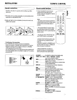 Предварительный просмотр 7 страницы Magnavox Magnavox FW 620C User Manual