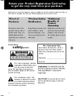 Preview for 4 page of Magnavox MAS-85 User Manual