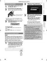 Предварительный просмотр 17 страницы Magnavox MBP1100 - Manual Del Usuario
