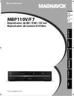 Preview for 1 page of Magnavox MBP110V - Manual Del Usuario