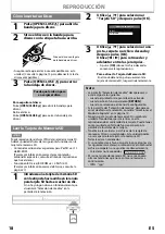 Предварительный просмотр 18 страницы Magnavox MBP2100 Manual Del Usuario