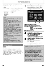 Предварительный просмотр 22 страницы Magnavox MBP2100 Manual Del Usuario