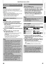 Предварительный просмотр 27 страницы Magnavox MBP2100 Manual Del Usuario