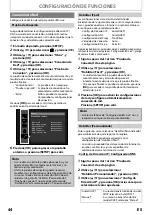 Предварительный просмотр 44 страницы Magnavox MBP2100 Manual Del Usuario