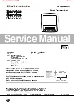Preview for 1 page of Magnavox MC132EMG/17 Service Manual