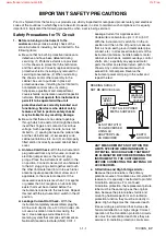 Preview for 3 page of Magnavox MC132EMG/17 Service Manual