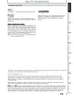 Предварительный просмотр 5 страницы Magnavox MDR513H/F7 Owner'S Manual