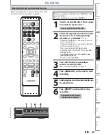 Предварительный просмотр 55 страницы Magnavox MDR513H/F7 Owner'S Manual