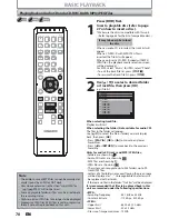 Preview for 70 page of Magnavox MDR513H/F7 Owner'S Manual