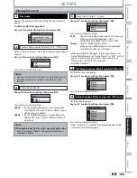 Предварительный просмотр 105 страницы Magnavox MDR513H/F7 Owner'S Manual
