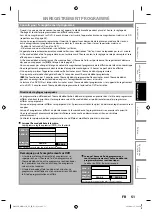 Preview for 51 page of Magnavox MDR515H Manuel De L'Utilisateur