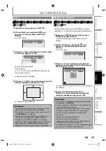 Preview for 75 page of Magnavox MDR515H Manuel De L'Utilisateur