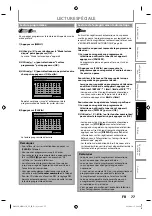 Preview for 77 page of Magnavox MDR515H Manuel De L'Utilisateur