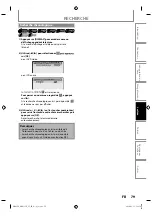 Preview for 79 page of Magnavox MDR515H Manuel De L'Utilisateur