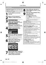 Preview for 128 page of Magnavox MDR533H Owner'S Manual